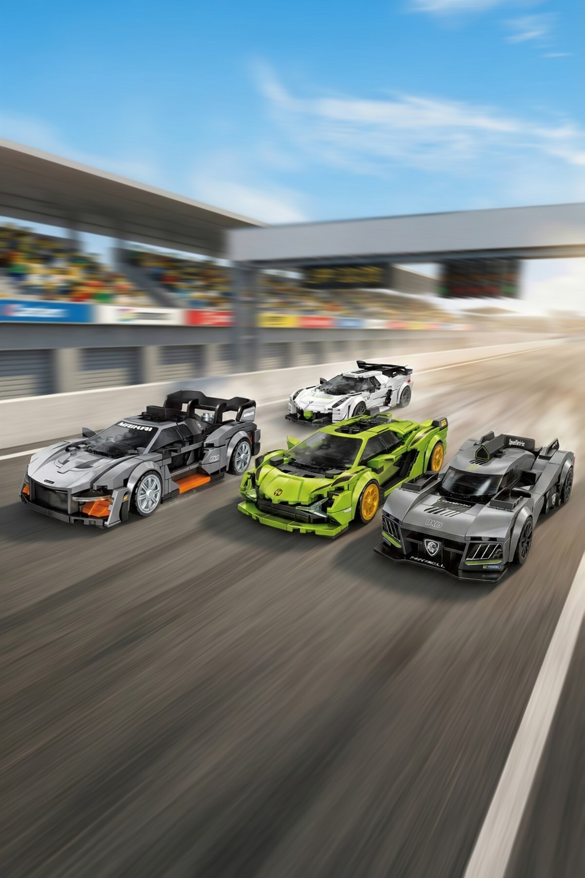 مجموعه بلوک‌های ساختمانی مک‌لارن سنّا جی‌تی‌آر – ۳۰۸ قطعه