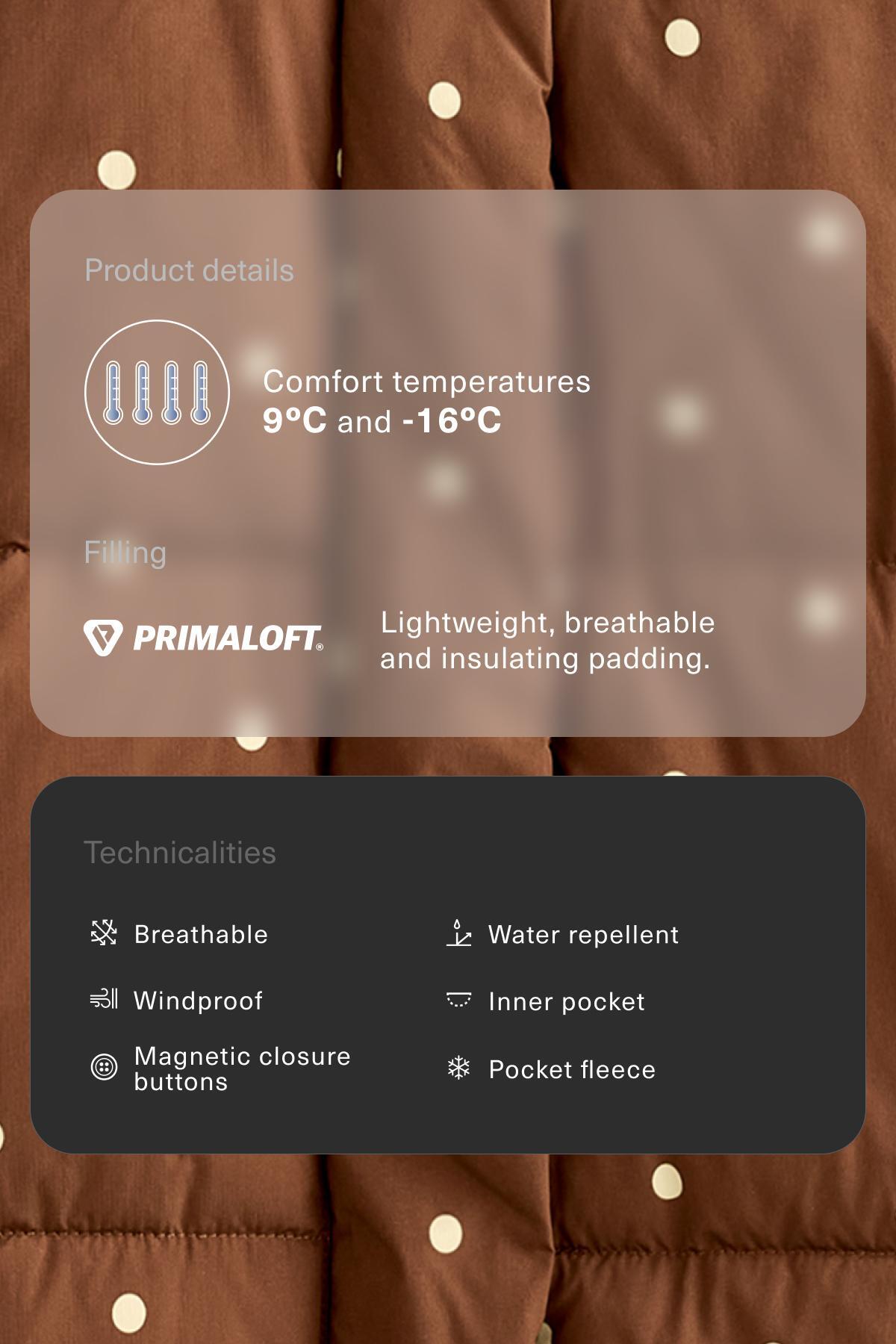 Oysho  Primaloft® suya dayanıklı dolgulu ceket - Görsel 3