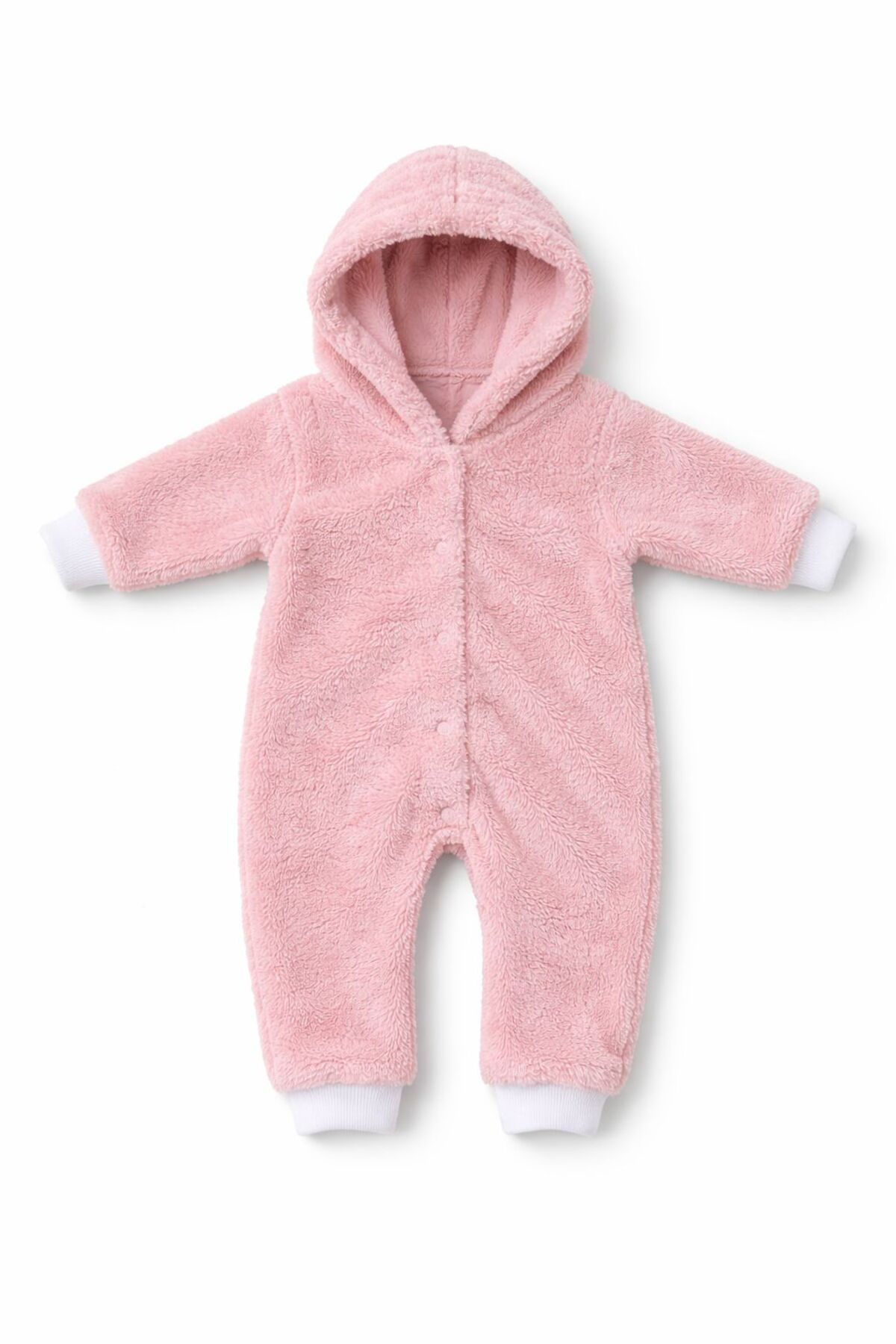 DIMPLE BABY Premium Wellsoft Peluş Unisex Peluş Bebek Tulum fotoğrafı 2 (önizleme)