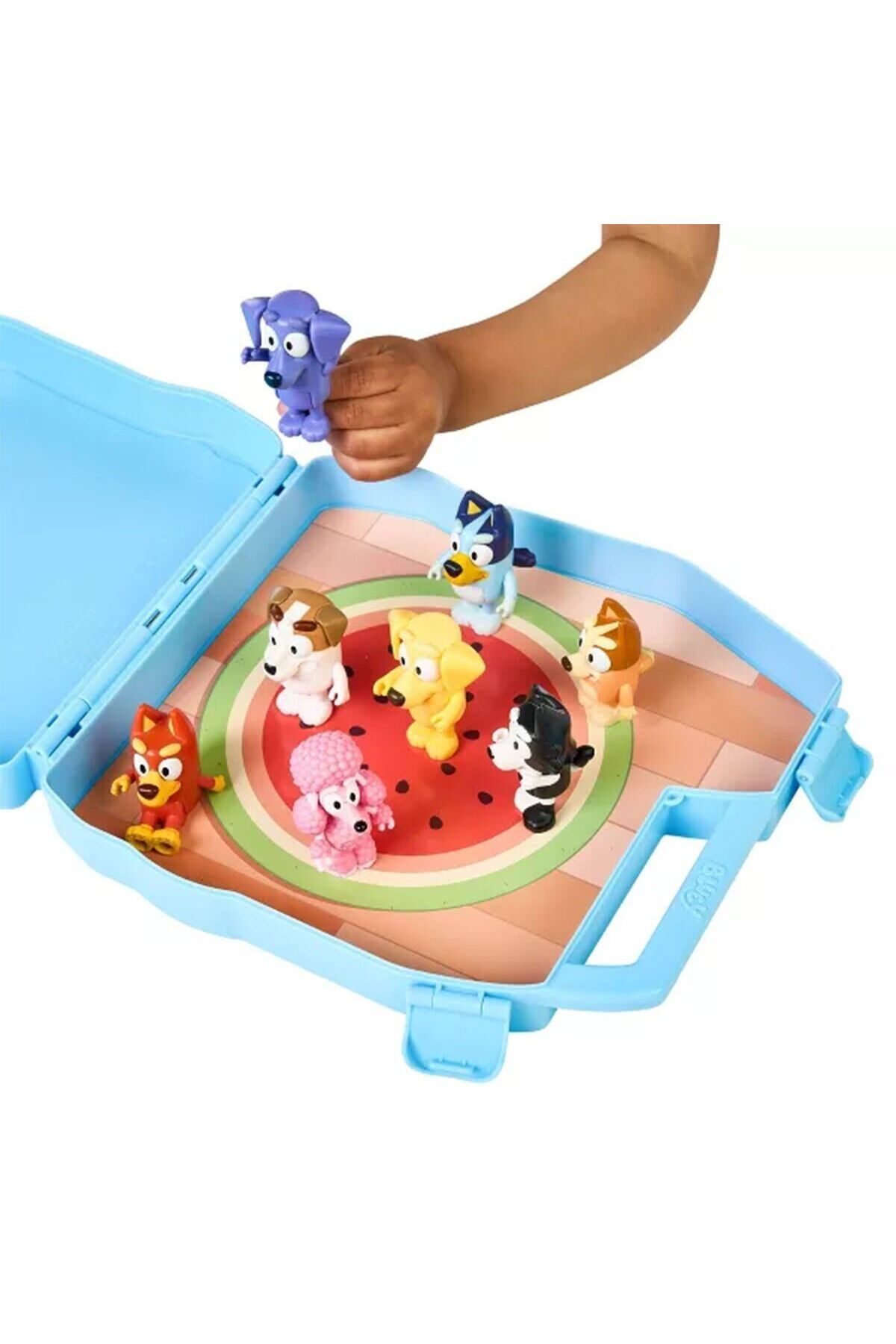 NECO TOYS BLUEY/17638 BLUEY DELÜKS TAŞIMA ÇANTASI VE 8Lİ FİGÜR SET