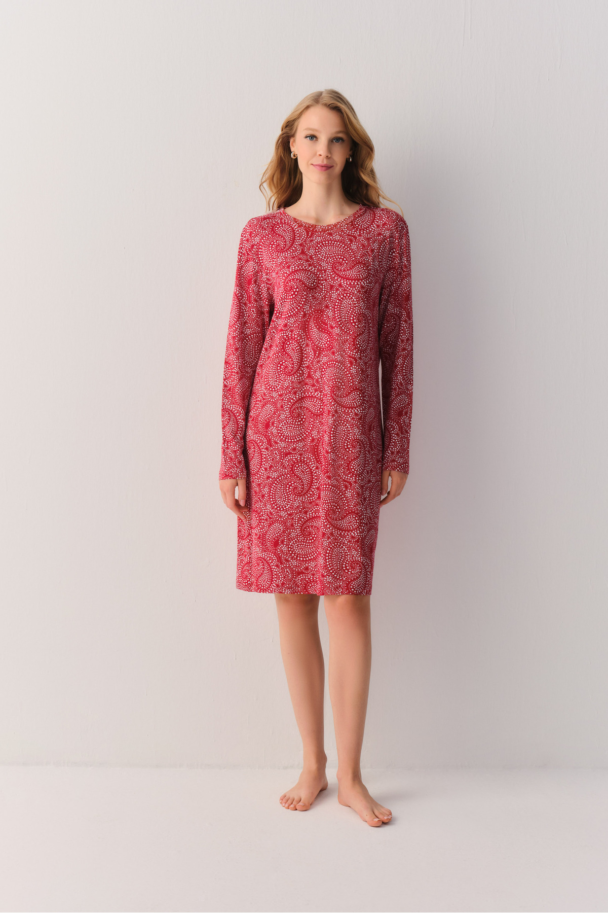 Suwen Paisley Günlük Elbise