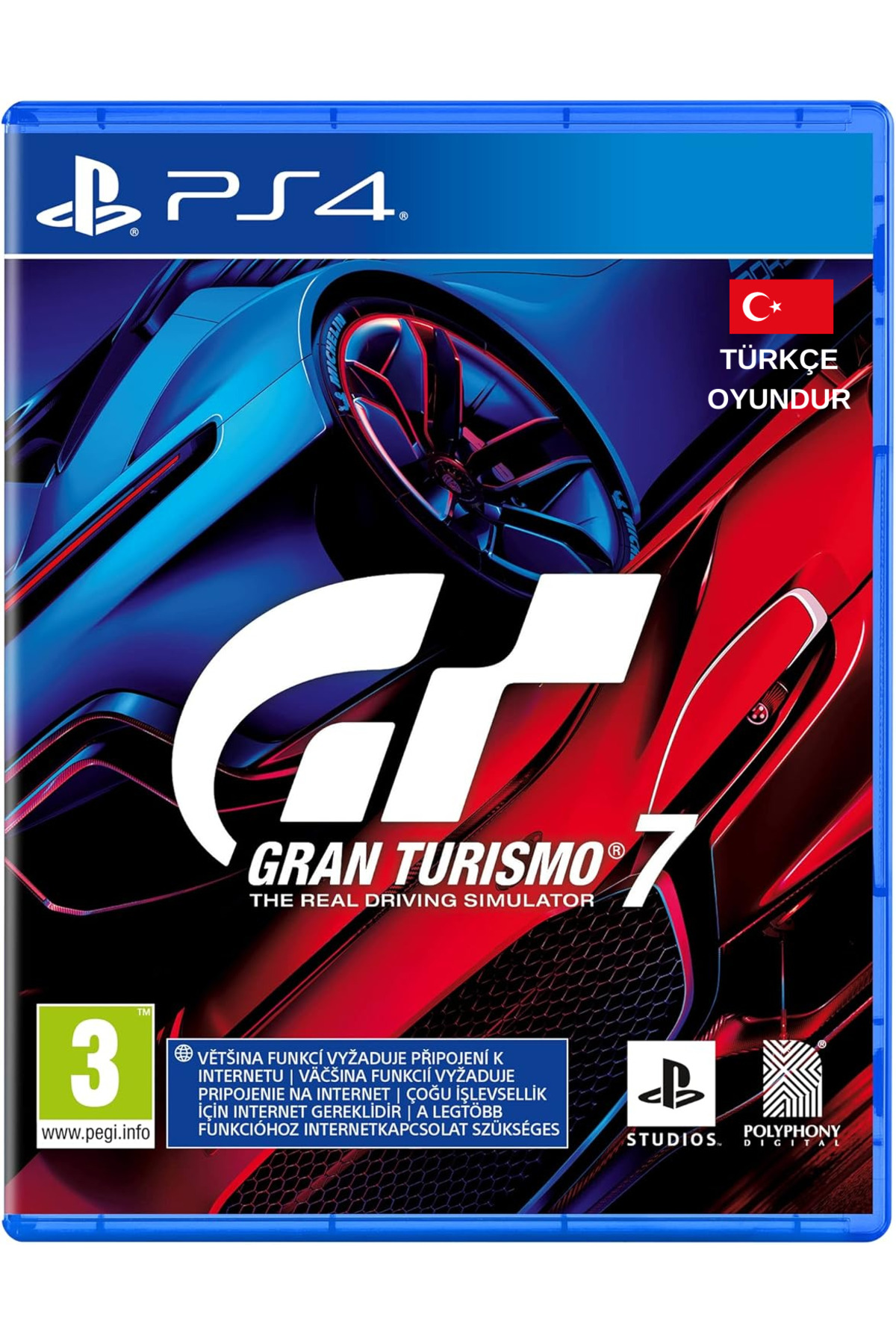 Playstation Gran Turismo 7 Ps4 ve Ps5 Uyumlu Türkçe Dijital