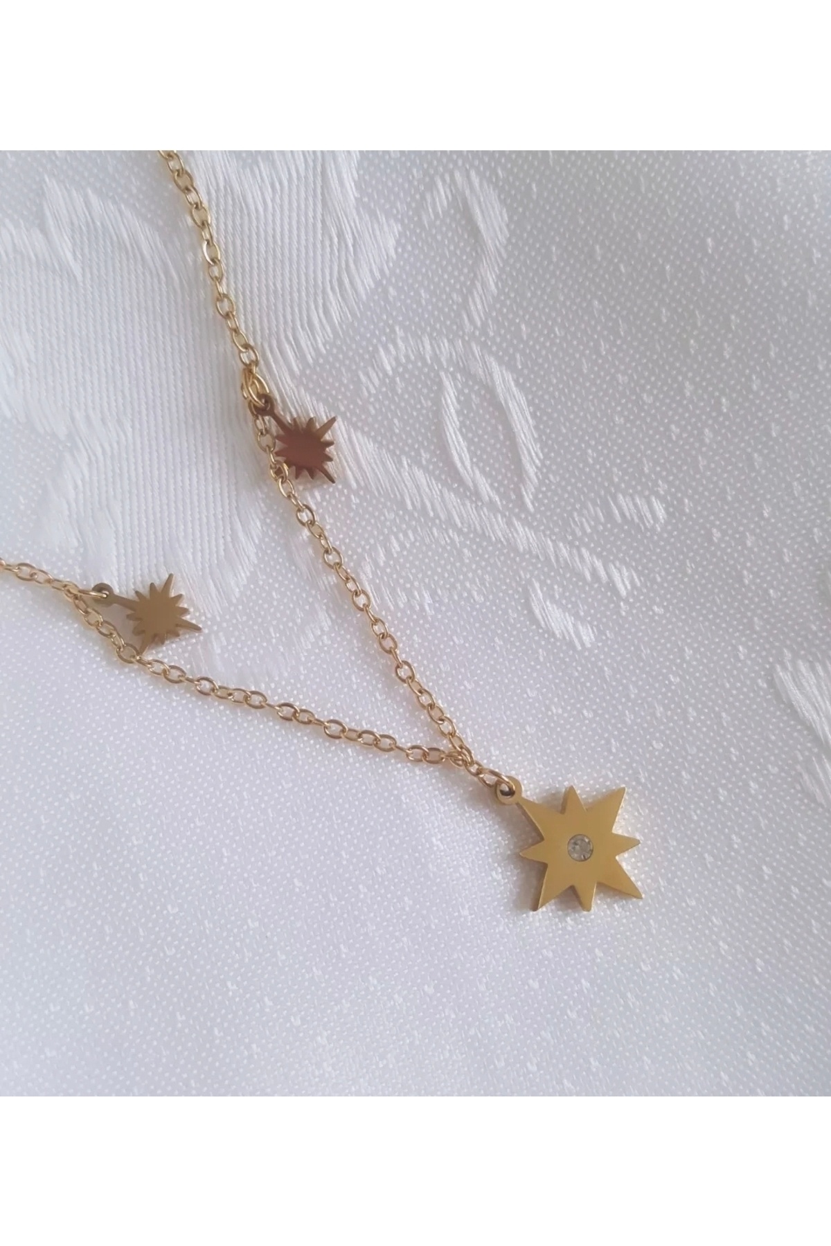 Ma Passion Paslanmaz Çelik Kutup Yıldızı Motifli Halhal