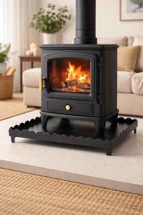 Demir Şömine Soba Altlığı 60cm X 60cm