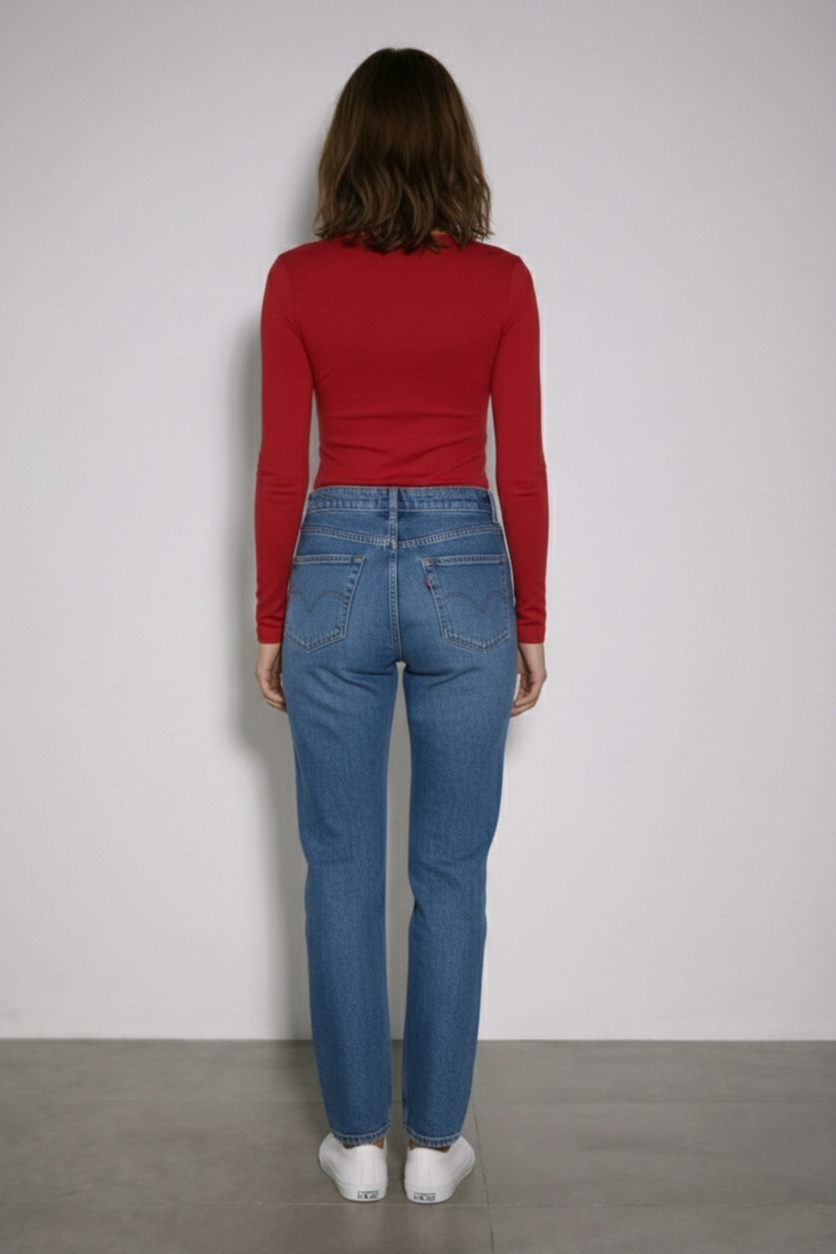 BABOKAH  x Ngulincetin V Yaka Uzun Kol Üst - Görsel 3