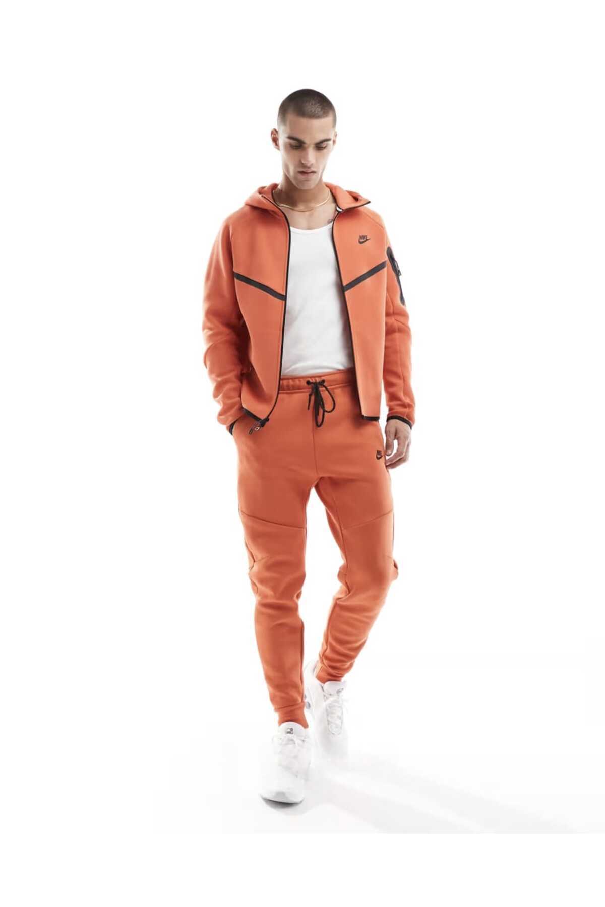 سویشرت مردانه Tech Fleece FZ Windrunner (لباس ورزشی آبی) نایکی سویشرت اسپرت Nike