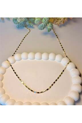 KUMS 14k pul zincir kolye 45 cm