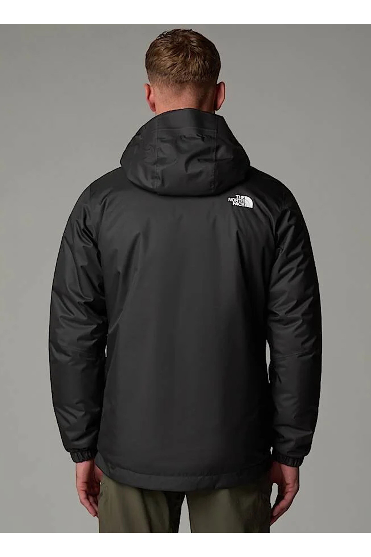 NF00C302KX71-QUEST INSULATED Siyah Kapüşon Yaka Standart Fit Erkek Mont — مشکی 5003310082 — تصویر 5 از 5