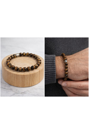 Doğal Taşlar Kaplan Gözü Taşı Küre Kesim Doğal Taş Bileklik