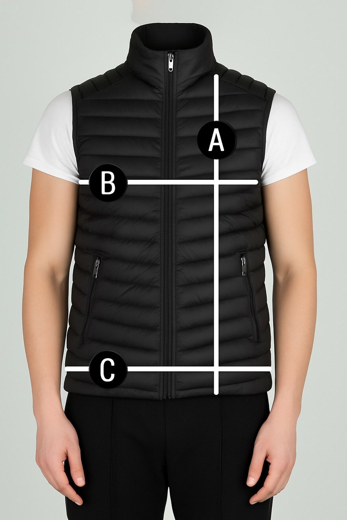 Plus Scorpion  Erkek Şişme Yelek – Suya Dayanıklı, Soğuk Geçirmez, Günlük ve Outdoor Kullanım (S–2XL) - Görsel 8