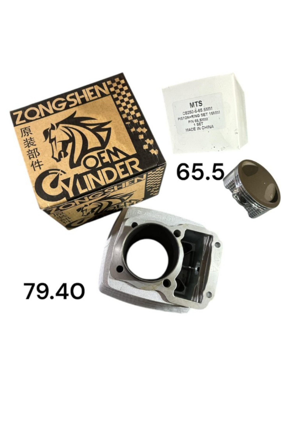 CTR CG MODİFİYE 65.5MM 79 BOY SİLİNDİR SETİ ZONGSHEN A KALİTE