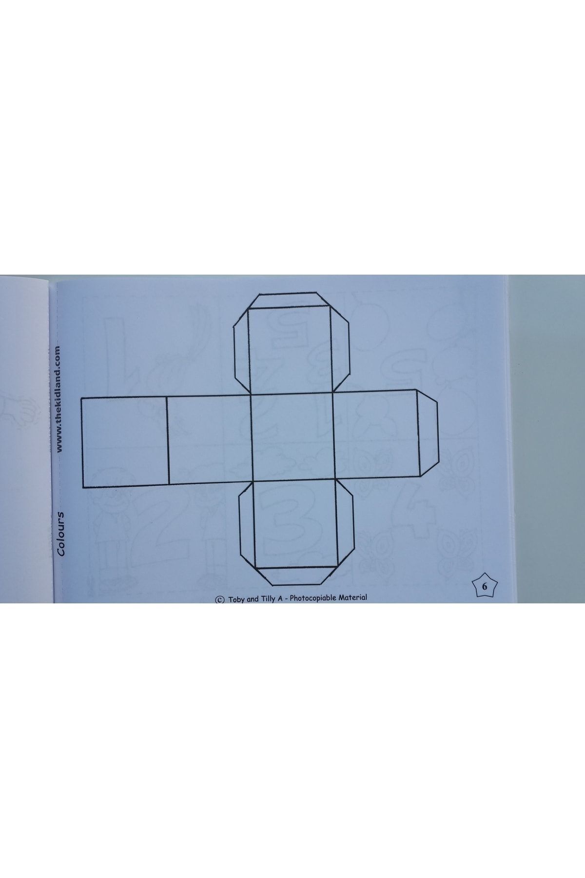 The Kidland Yayınları 3 - 8 Yaş 50 Sayfalık Eğitici Boyama / Etkinlik Kitabı -interaktif Ingilizce Dvd +7 Poster fotoğrafı 7 (önizleme)