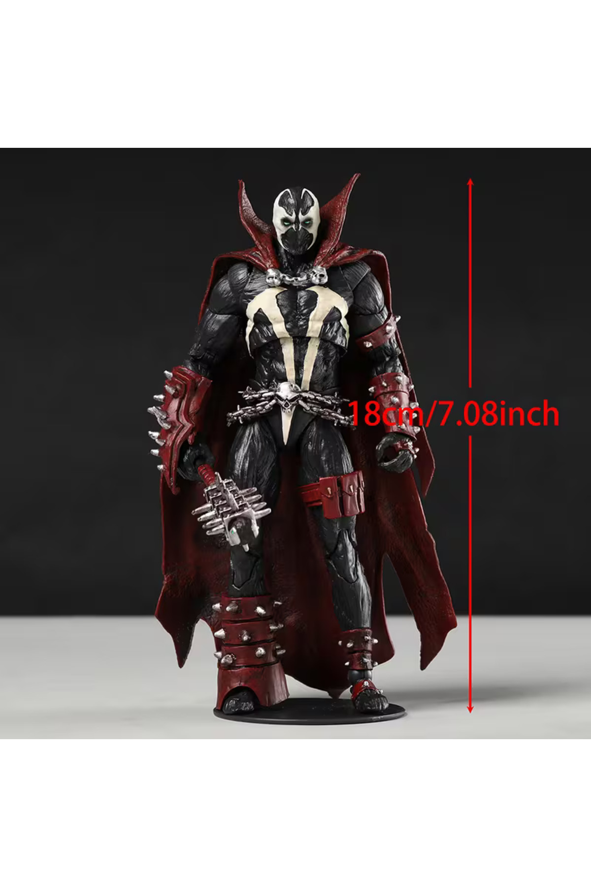 Shem Mortal Kombat Spawn Aksiyon Figürü Çivili Sopalı 18 Cm