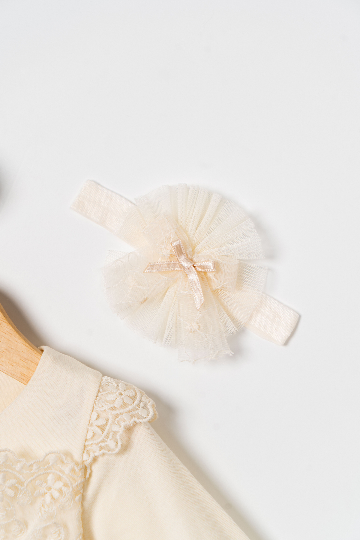 Miniday Baby Kız Bebek Mevlütlük Elbise Bandanalı Dantelli Yeni doğan Hastane çıkışı Gelinlik Abiye Mevlitlik 62 fotoğrafı 4 (önizleme)