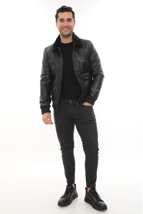 RAVİENNE RV EDDIE ERKEK JUMBO DERİ MONT