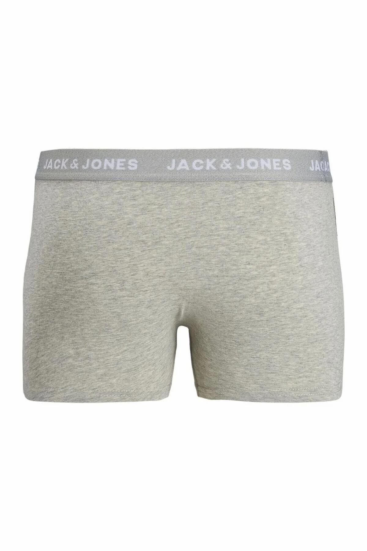 باکسر مردانه راسته فاق نرمال | جک اند جونز Jack & Jones 12193450 - تصویر 3