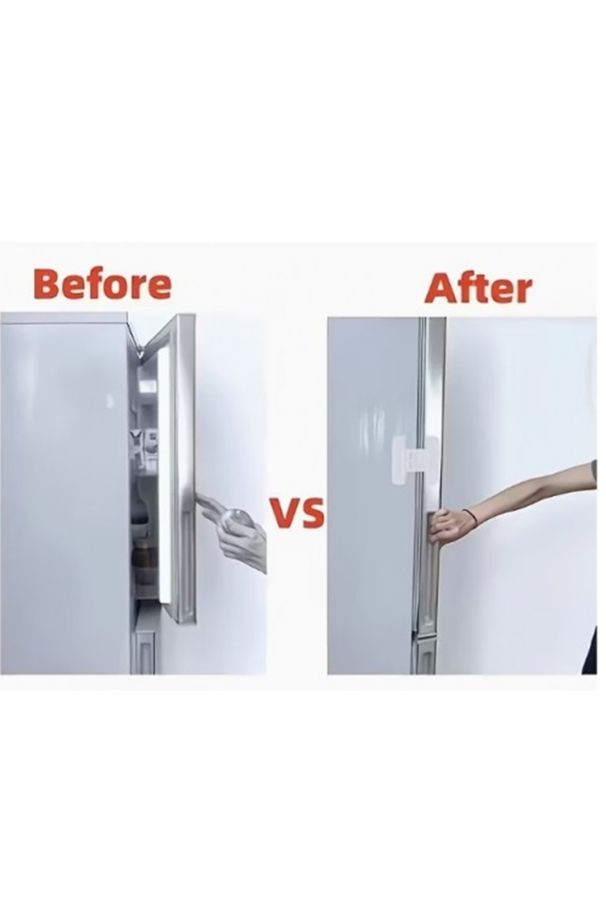 İndirimKap 4 Adet Buzdolabı, Çekmece ve Dolap Kapağı Çocuk Kilidi fotoğrafı 2 (önizleme)