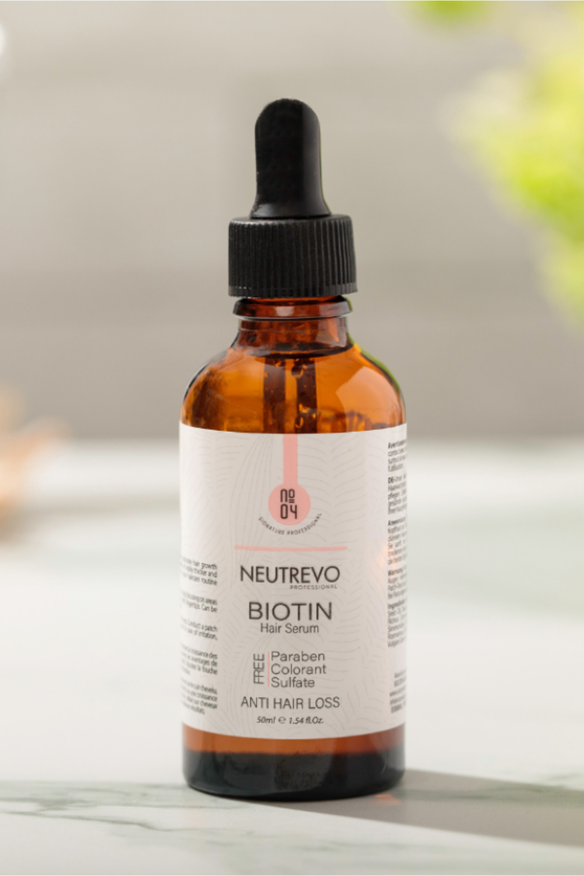 No:4 Biotin Serisi Dökülme Karşıtı Saç Bakım Serumu 50 ML — NeutrevoNo4BSS — تصویر 2 از 3