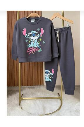 one depot only for quality life Kız Çocuk Baskılı İkili Takım