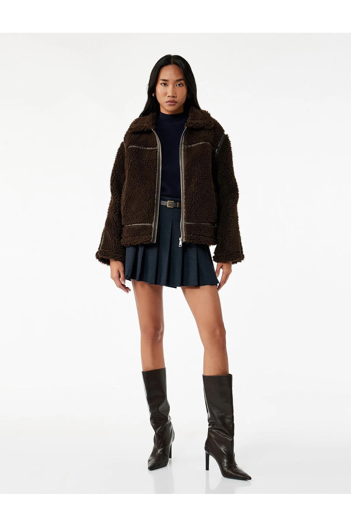 کاپشن کوتون TYCF65E67DE4A1C4215BBBA00