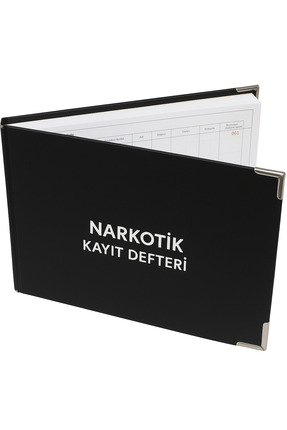 Gülşen Kırtasiye Narkotik Kayıt Defteri Karton Kapaklı 001 - 200 Numaralı
