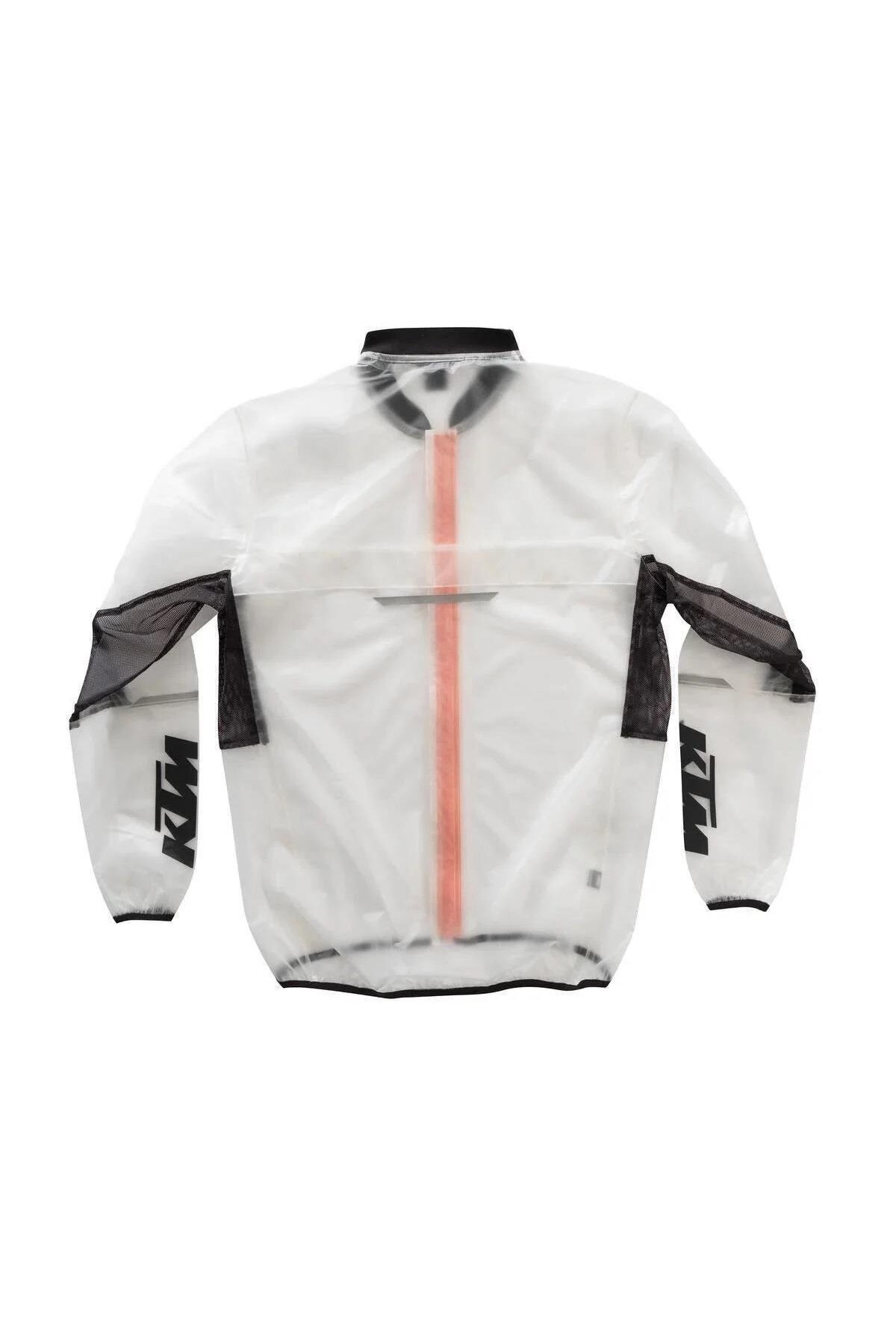 KTM Rain Jacket - KTM Yağmurluk Şeffaf Transparan - Offroad