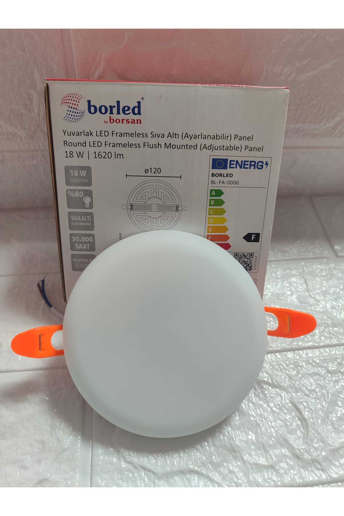 Borsan ekim aydınlatma 18 w ayarlanabilir yuvarlak sıva altı led