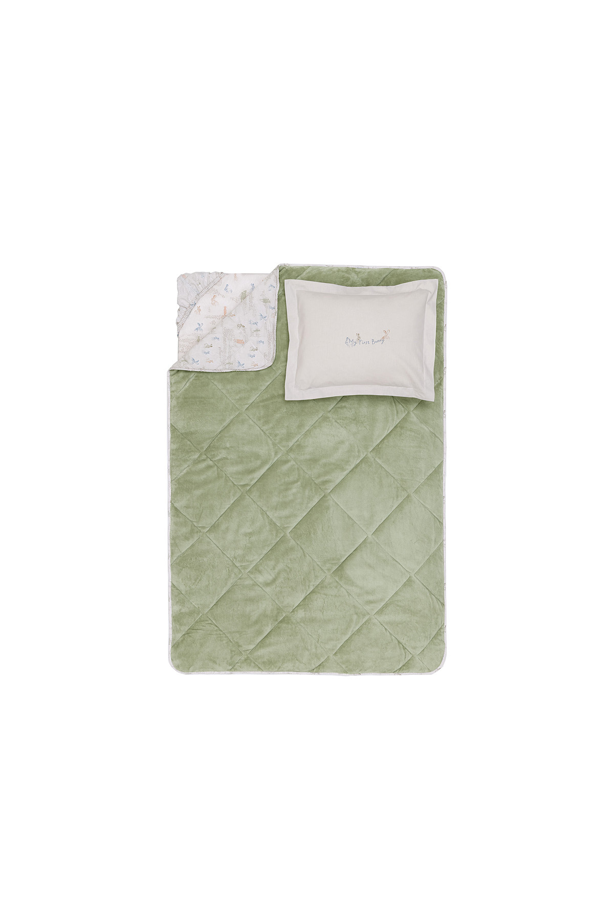 Yataş Mini Hare Bebek Triola Uyku Seti - Adaçayı fotoğrafı 4 (önizleme)