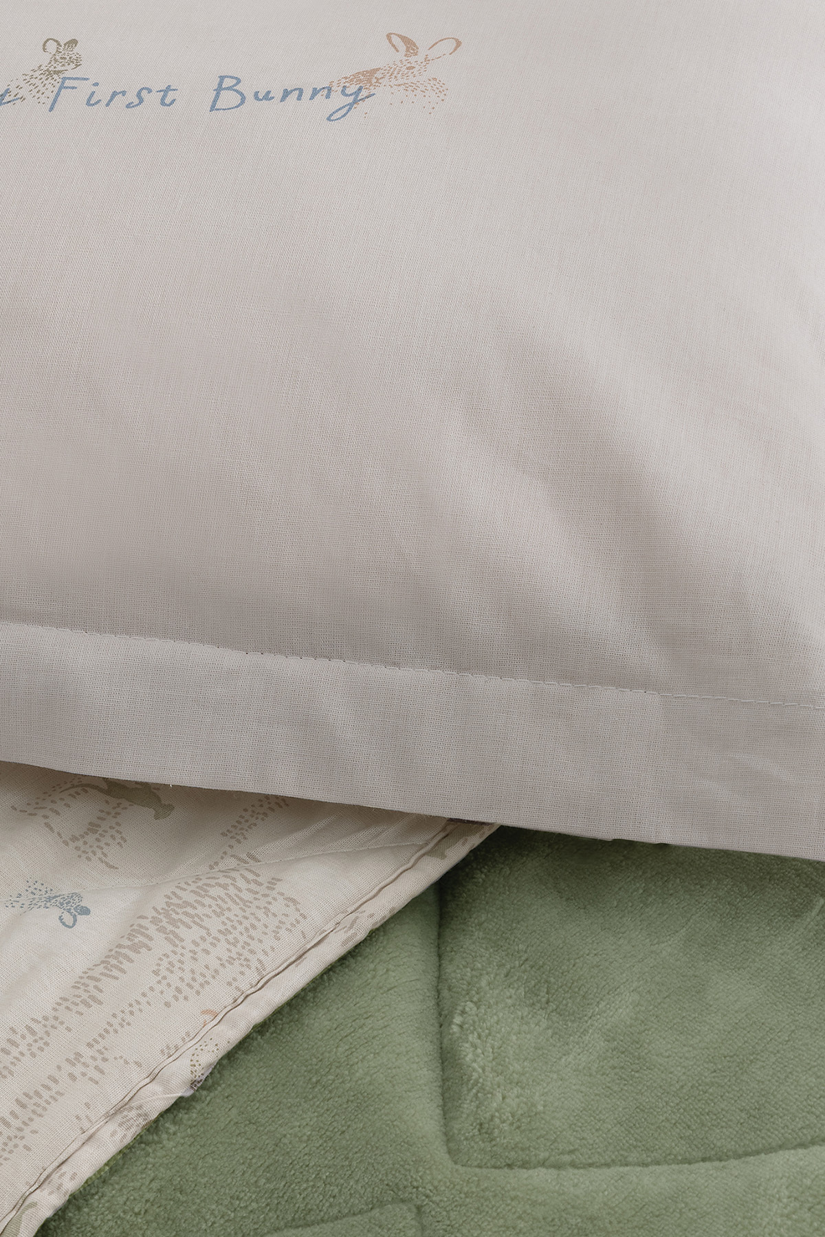 Yataş Mini Hare Bebek Triola Uyku Seti - Adaçayı fotoğrafı 3 (önizleme)