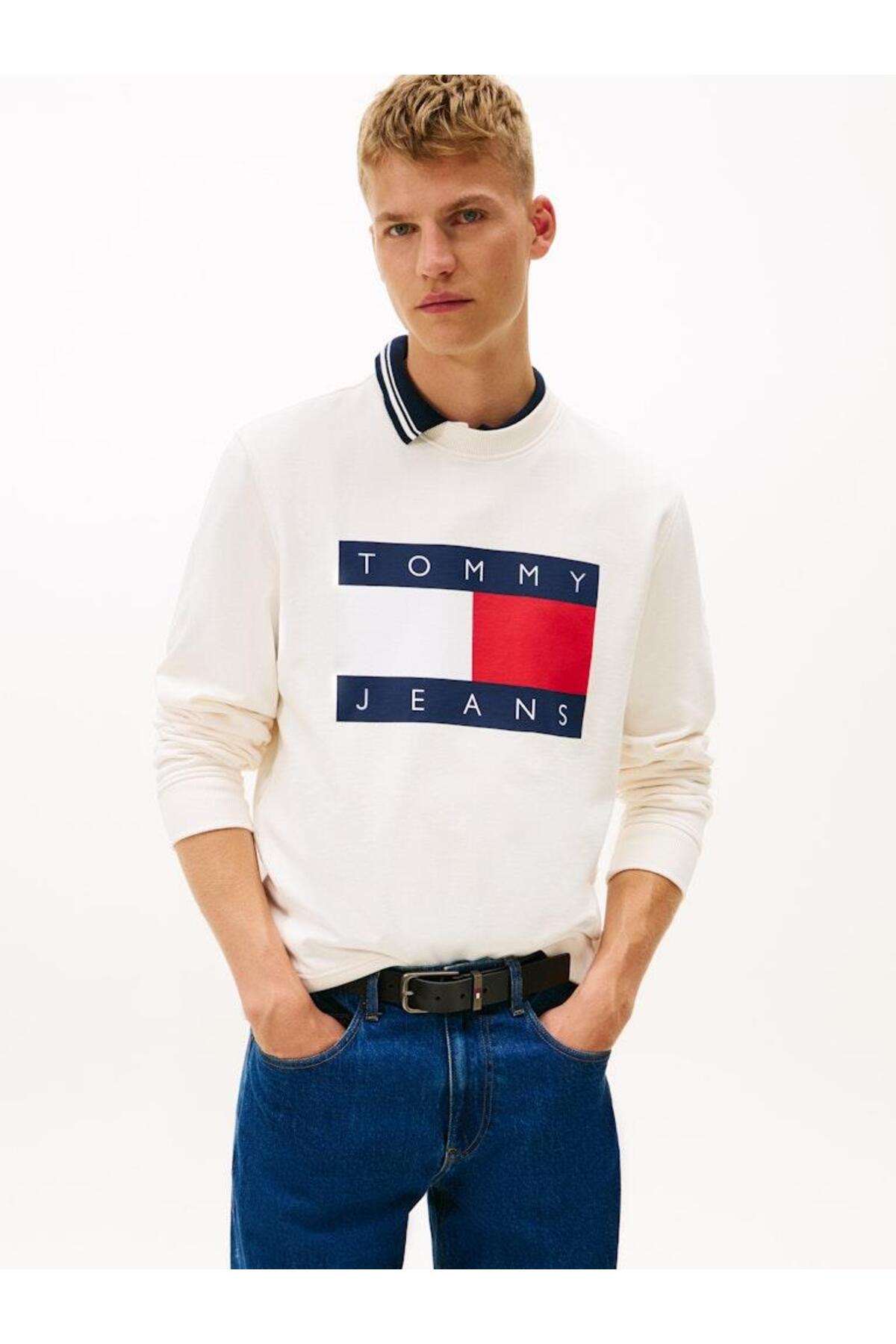 تامی هیلفیگر تی‌جی‌ام رگ، یقه گرد بزرگ، فلگ، اکستنشن