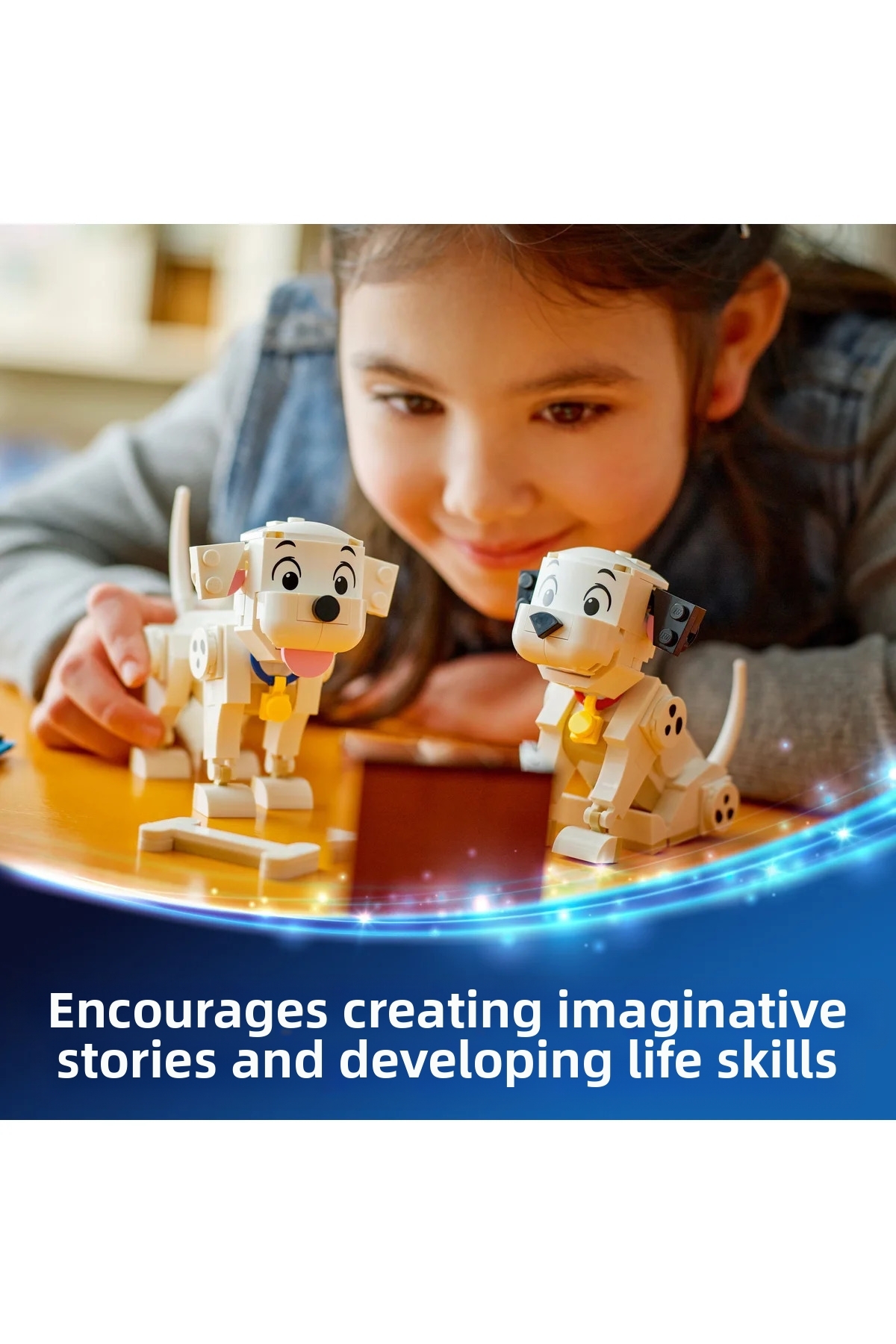 ® ǀ دیزنی لاکی و پنی ۱۰۱ توله‌سگ دالمیشن ۴۳۲۷۱-۶+ مجموعه ساختنی خلاقانه (۲۶۸ قطعه)