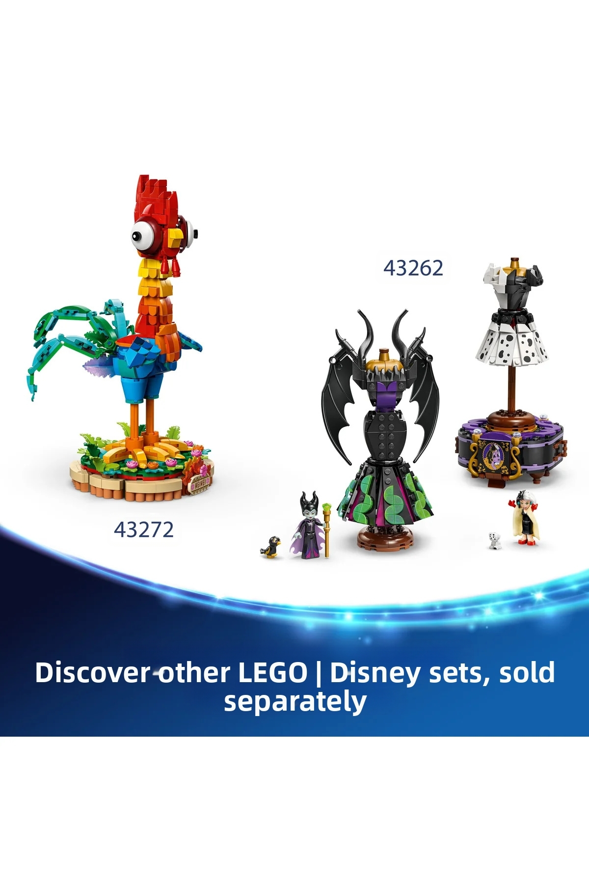 ® ǀ لباس سیندرلا از دیزنی پرنسس ۴۳۲۶۶ – مجموعه ساختنی اسباب‌بازی خلاقانه (۹ سال به بالا) (۴۷۴ قطعه)