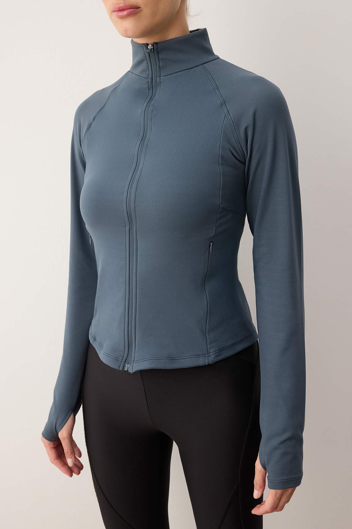 trendyolmilla-womens-blue-flat-fitted-sports