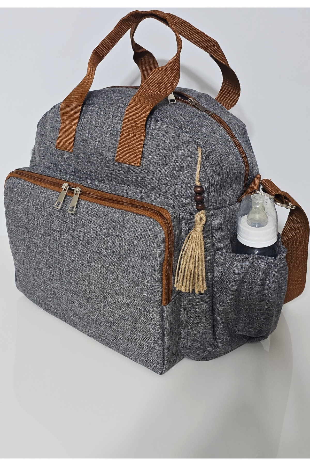 USF Ana Kucağı Puset Portbebe Bebek Taşıma + Anne Bebek Bakım Sırt El Omuz Çantası fotoğrafı 6 (önizleme)