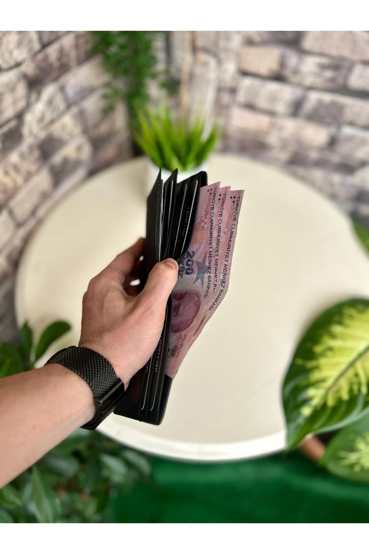 claw leather HAKİKİ DERİ ERKEK CÜZDANI (İSİM YAZILI) görsel 7