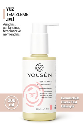 Yousen Canlandırıcı, Arındırıcı, Ferahlatıcı Ve Nemlendirici Yüz Temizleme Je...
