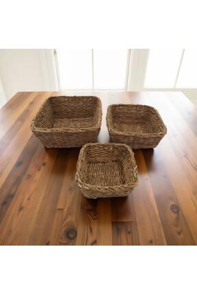 URALLAR HOME DESİGN KARE SEPET