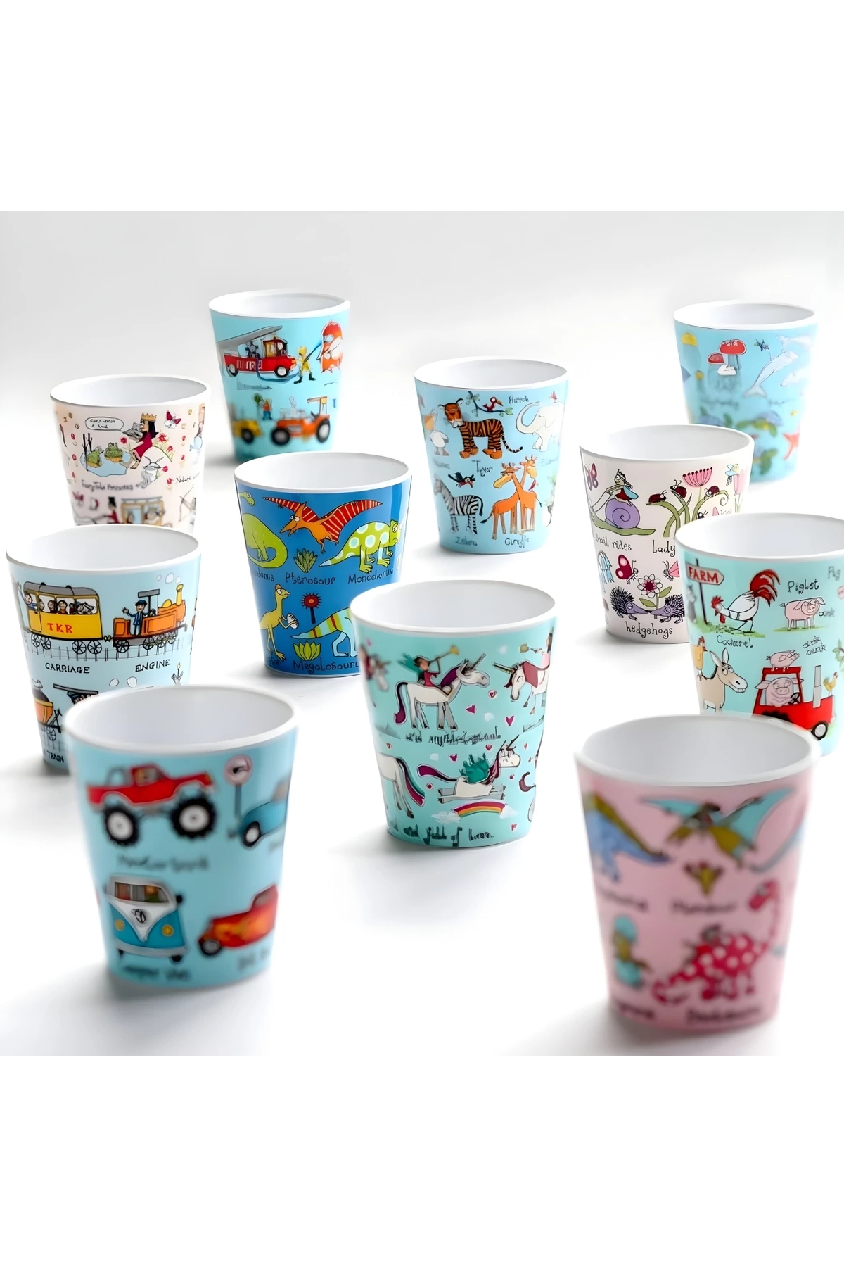 Tyrrell Katz Melamin Alıştırma Bardağı Cars / Arabalar fotoğrafı 2 (önizleme)