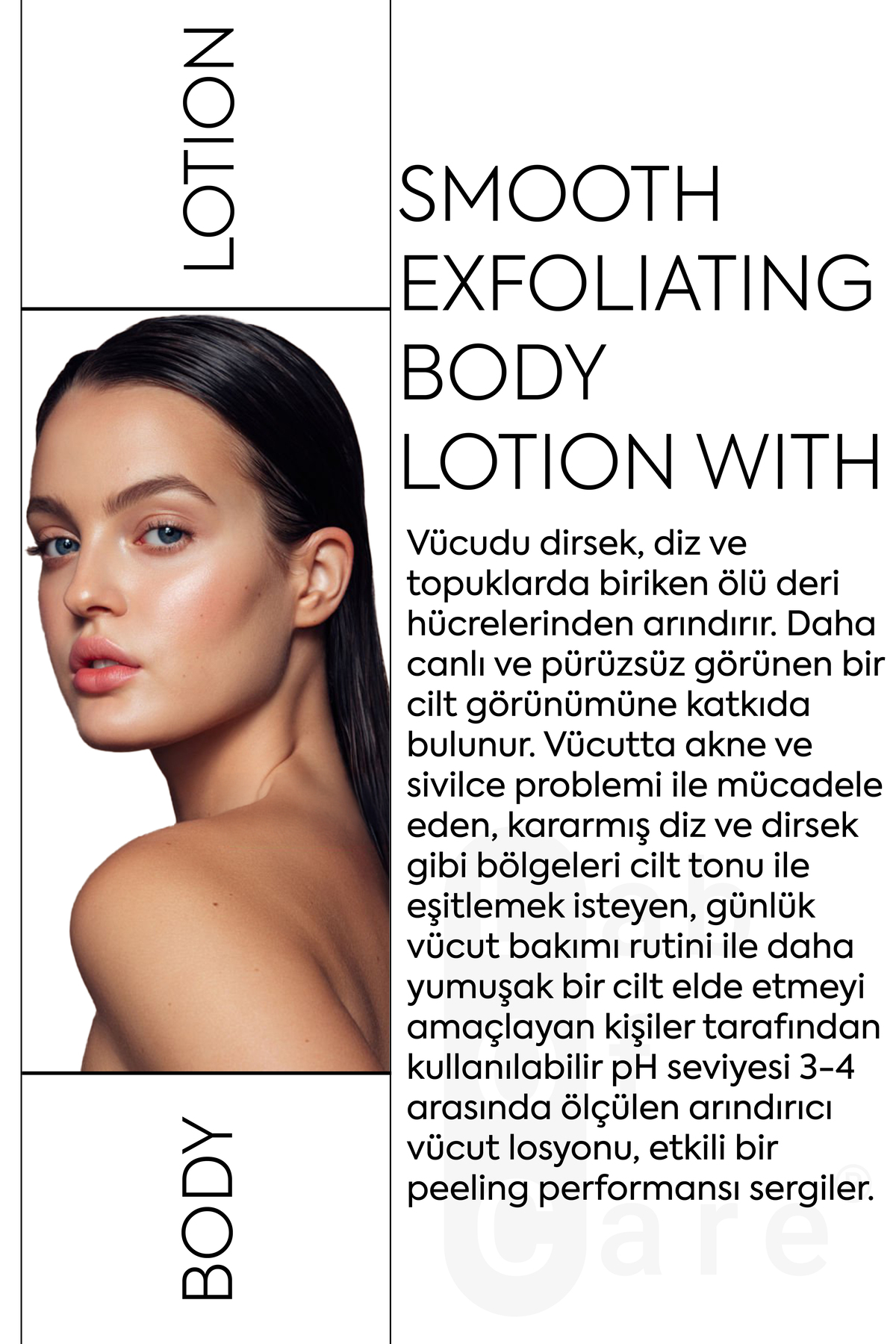 No: 085 AHA %9 Cilt Yenileyici Vücut Peeling Losyonu – Akne, Leke, Kararma ve Batık Karşıtı — 8684696410064 — تصویر 2 از 4