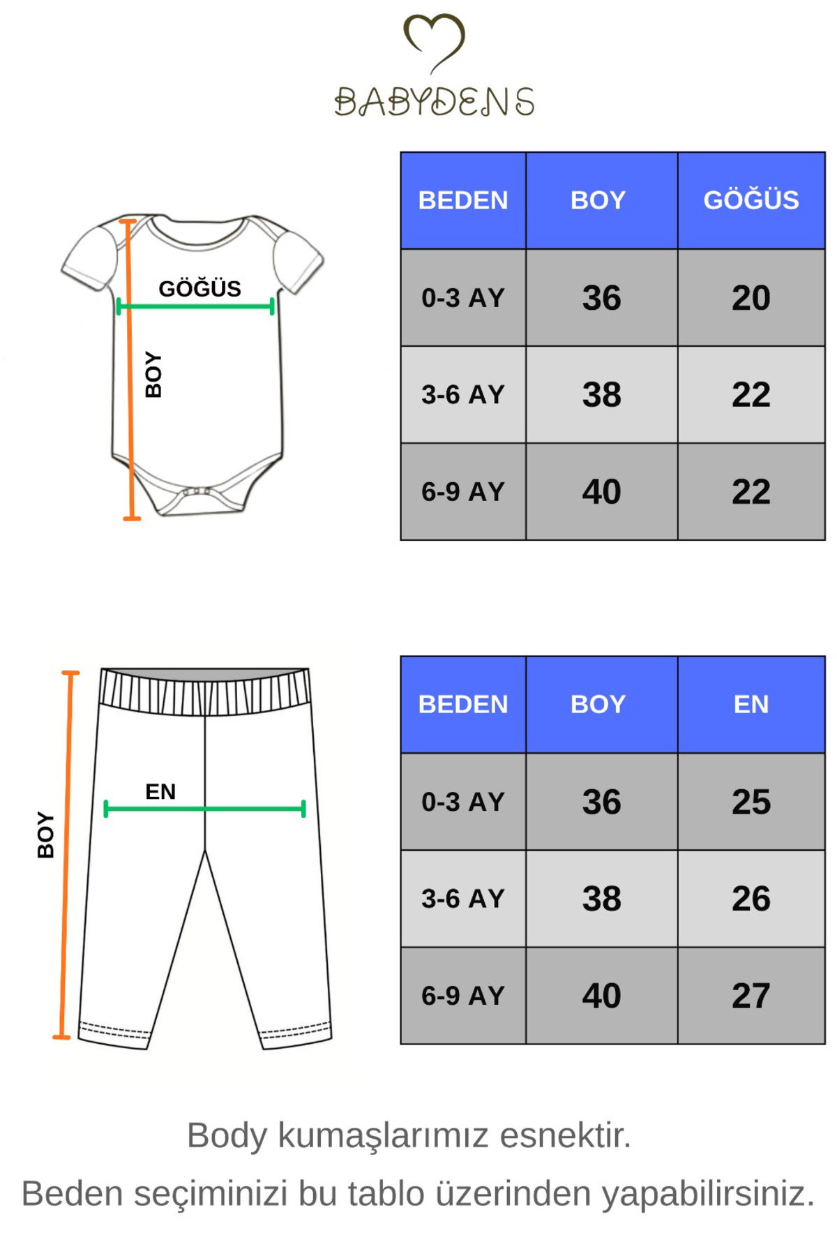 BABYDEN'S Teyzesinin Balı Yazılı 3’lü Bebek Takımı Kısa Kollu Çıtçıtlı Body Zıbın, Arı Desenli Pantolon ,Bere fotoğrafı 3 (önizleme)