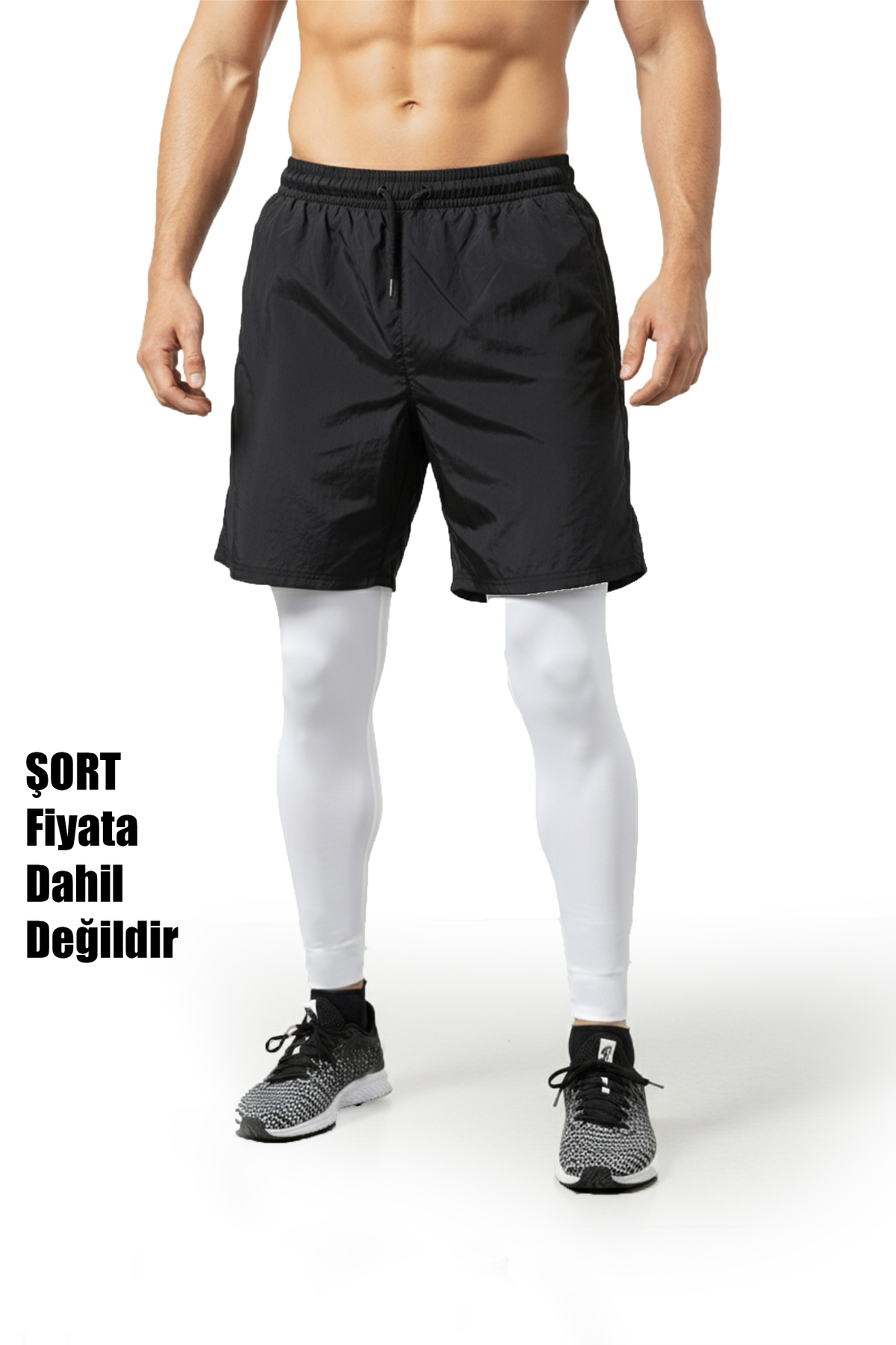 Rizz up Unisex Beyaz Dar Kesim Termal Taytı, Soğuk Havalar & Spor Kullanımı 2607073 görsel 3