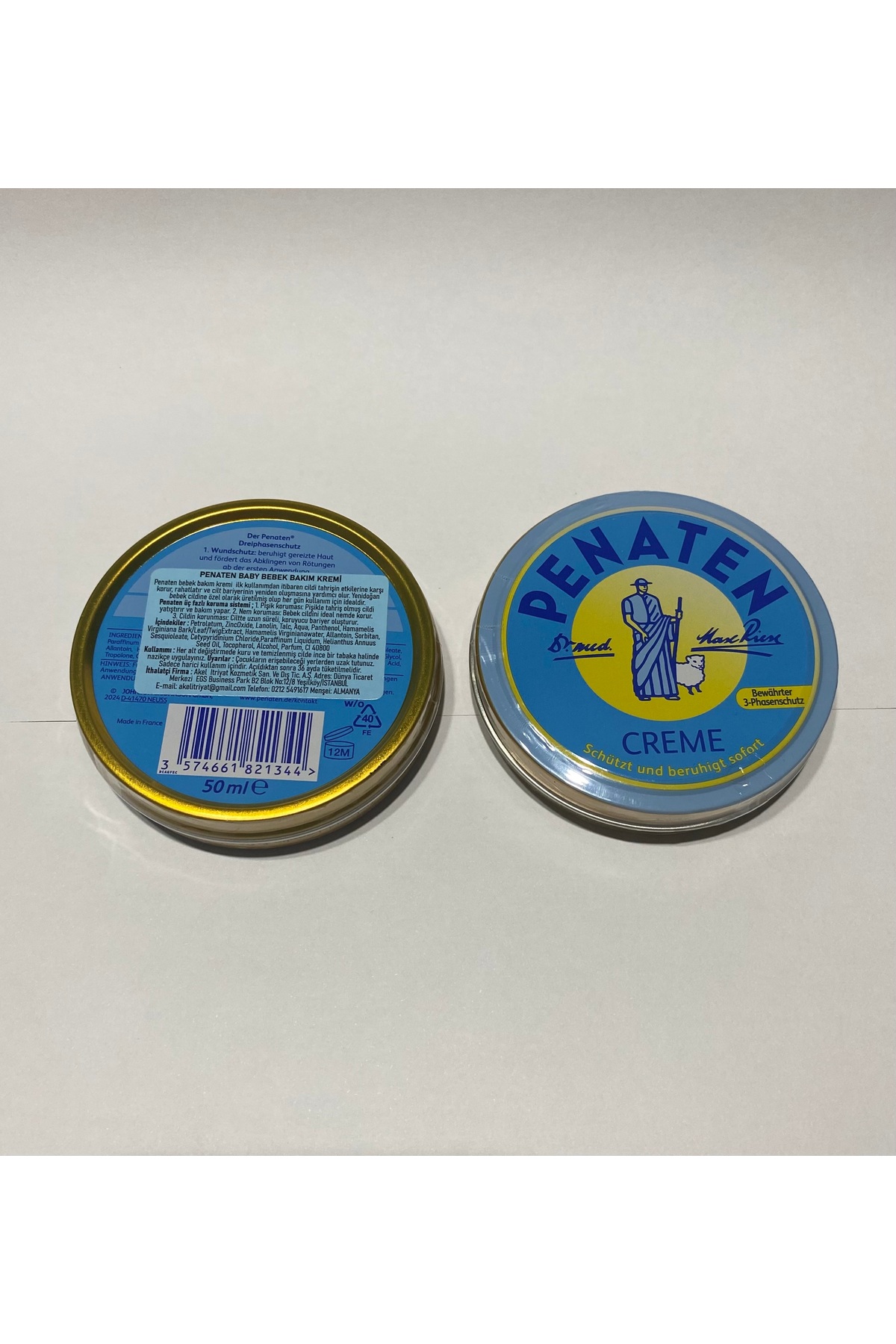 Penaten Baby Pişik Kremi 50 Ml 2 Adet Pnt-4083 fotoğrafı 3 (önizleme)
