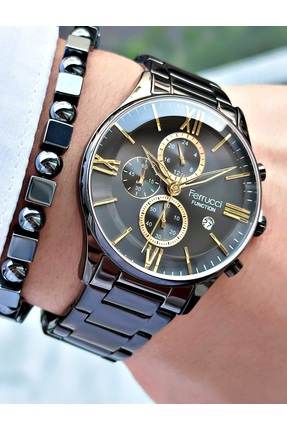 Ferrucci Funciton Fonksiyonlu Multi Fonksiyon Erkek Kol Saati 3 Atm Su Geçirm...