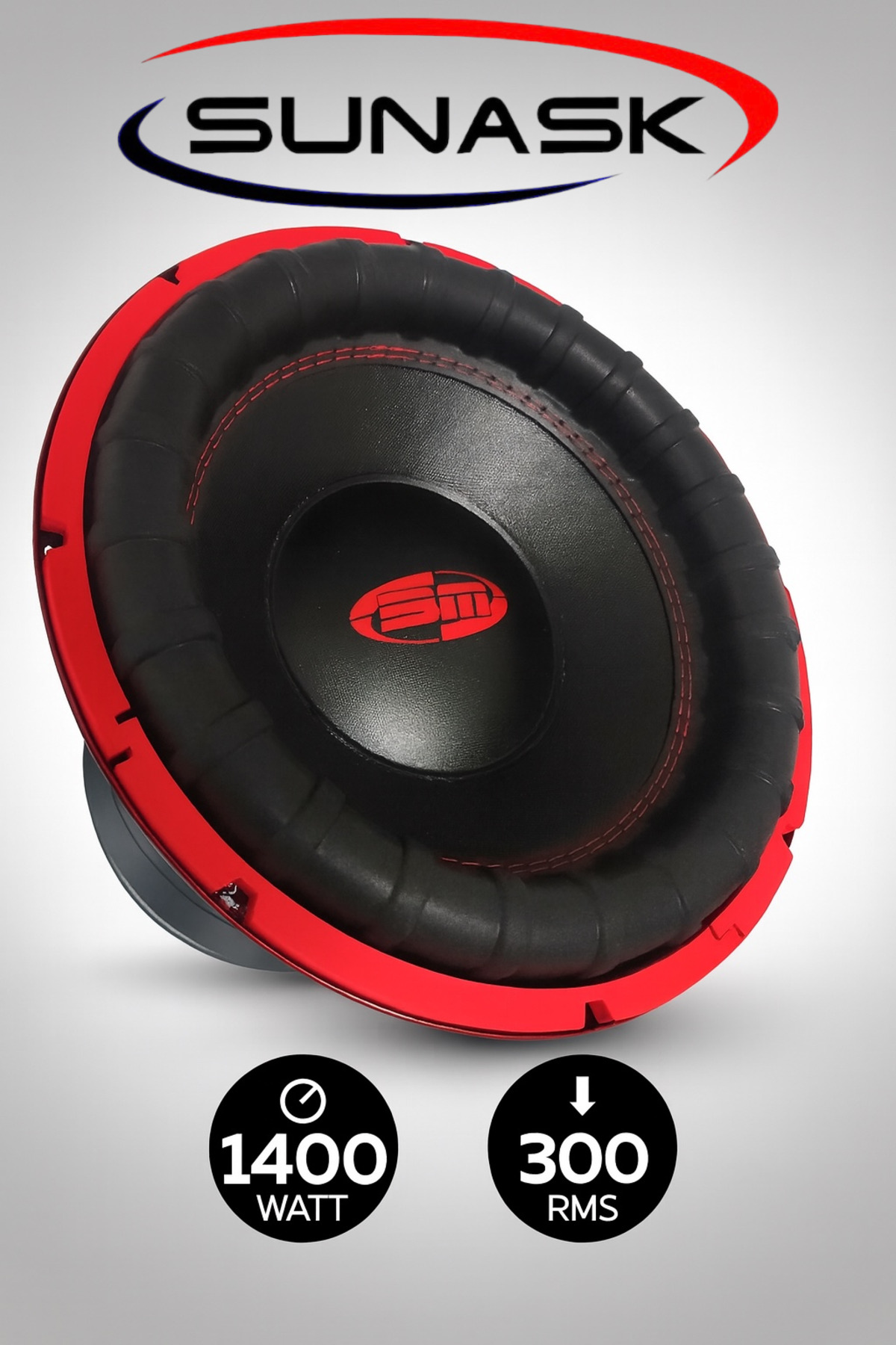 SUNASK Bm Audio 1400 Watt 300 Rms 30 Cm Subwoofer Bass Spl Körük