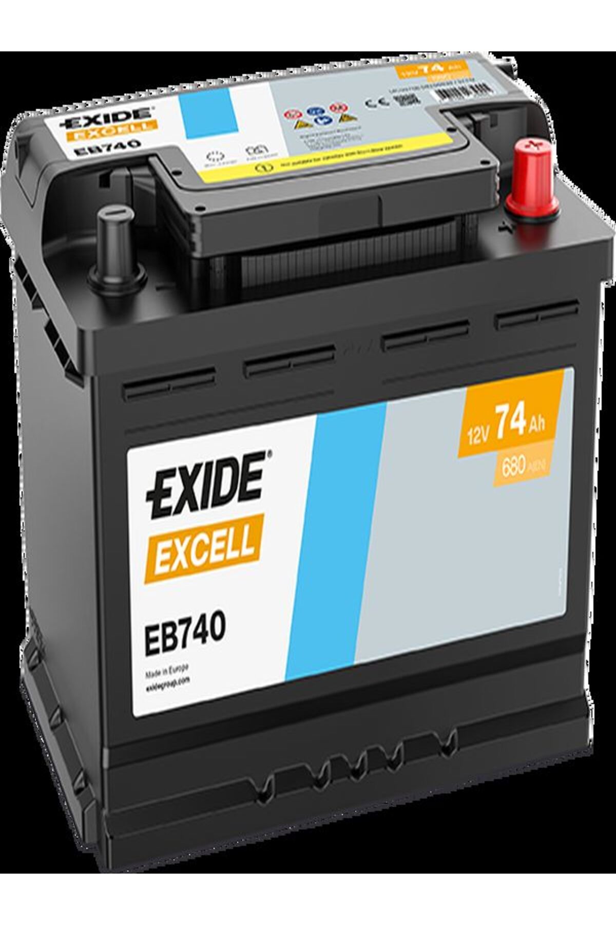 Exide 74 Ah 680 A(EN) Akü - Fiyatı, Yorumları