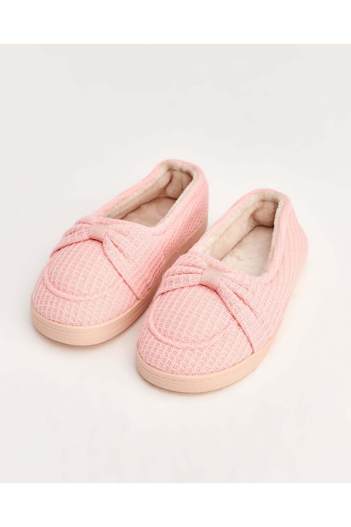 Chirpy Kadın RUGİ Kurdeleli Ev İçi Ayakkabı