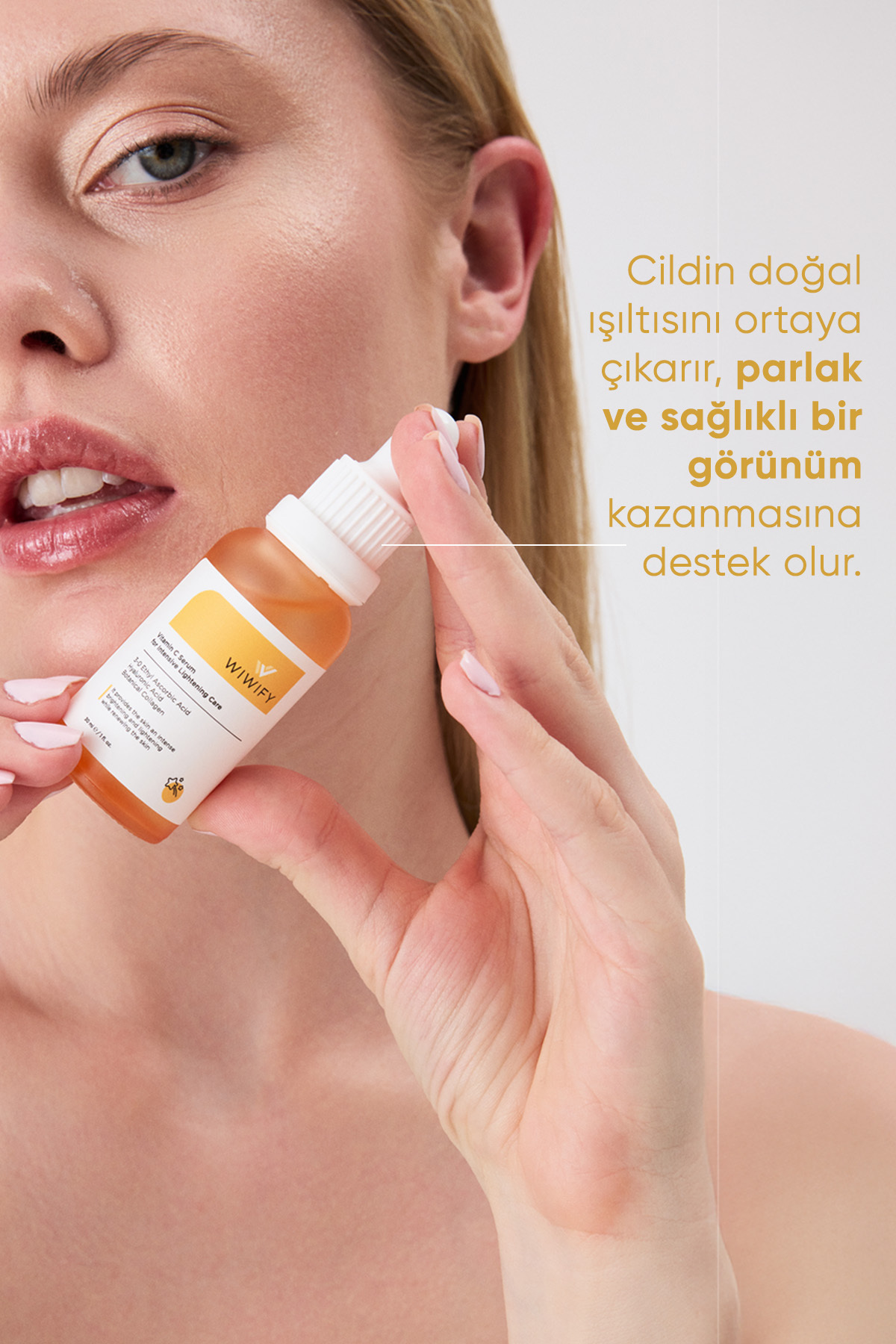 Leke Karşıtı, Aydınlatıcı C Vitamin Serum (3-O Ethyl Ascorbic Acid + Hyaluronic Acid) — 105 — تصویر 5 از 7