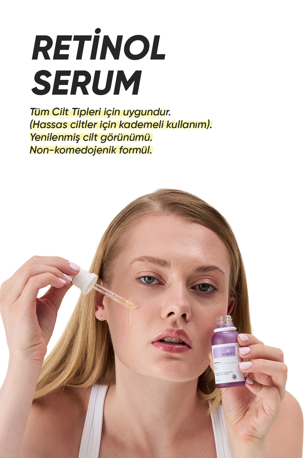 Kırışıklık Karşıtı, Onarıcı, Besleyici Retinol Serum (1% Retinol + Ceramide) Anti-aging — 111 — تصویر 5 از 7