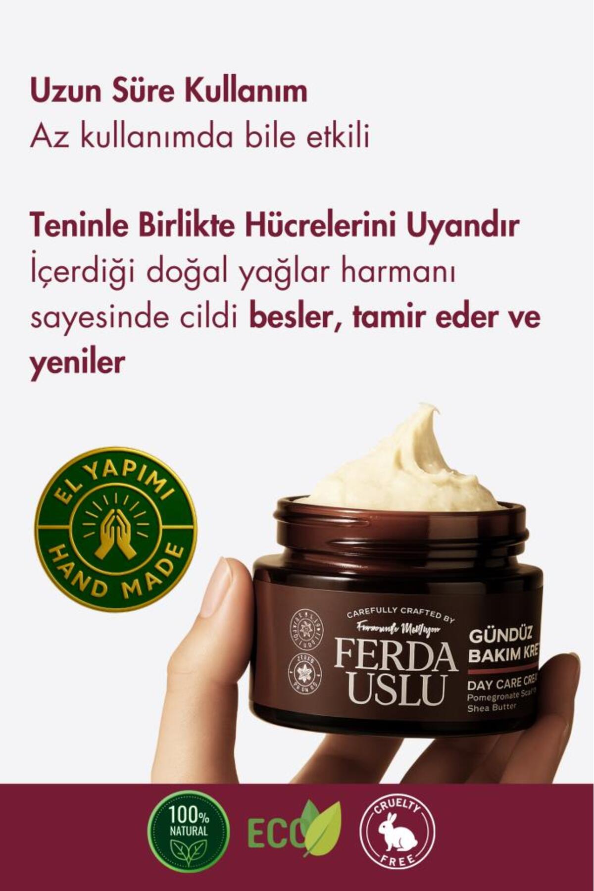 Gündüz Bakım Kremi - Nar Çekirdeği Yağlı Aydınlatıcı Etkili El & Yüz 30 ml — 152.03.117 — تصویر 3 از 4