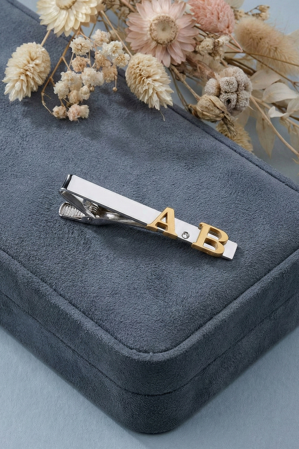  سنجاق کراوات شخصی با حروف اول اسم